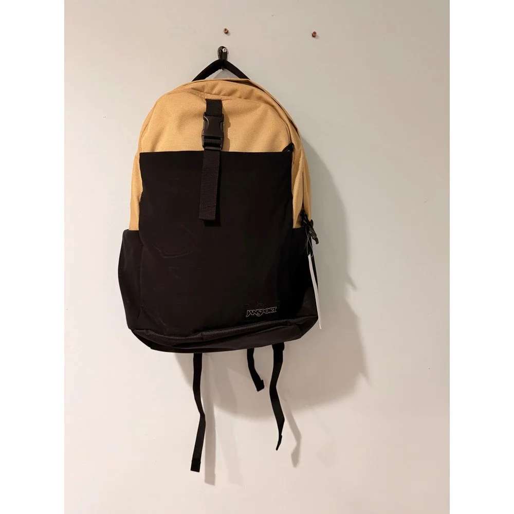 JanSport Journey Pack Travertine Black 27L Laptop Backpack JS0A85WD7R5 NEW